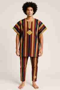 Ready-to-wear Aso-oke Danshiki from Ankara.com.ng