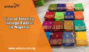 Cost of Intorica George Fabric in Nigeria
